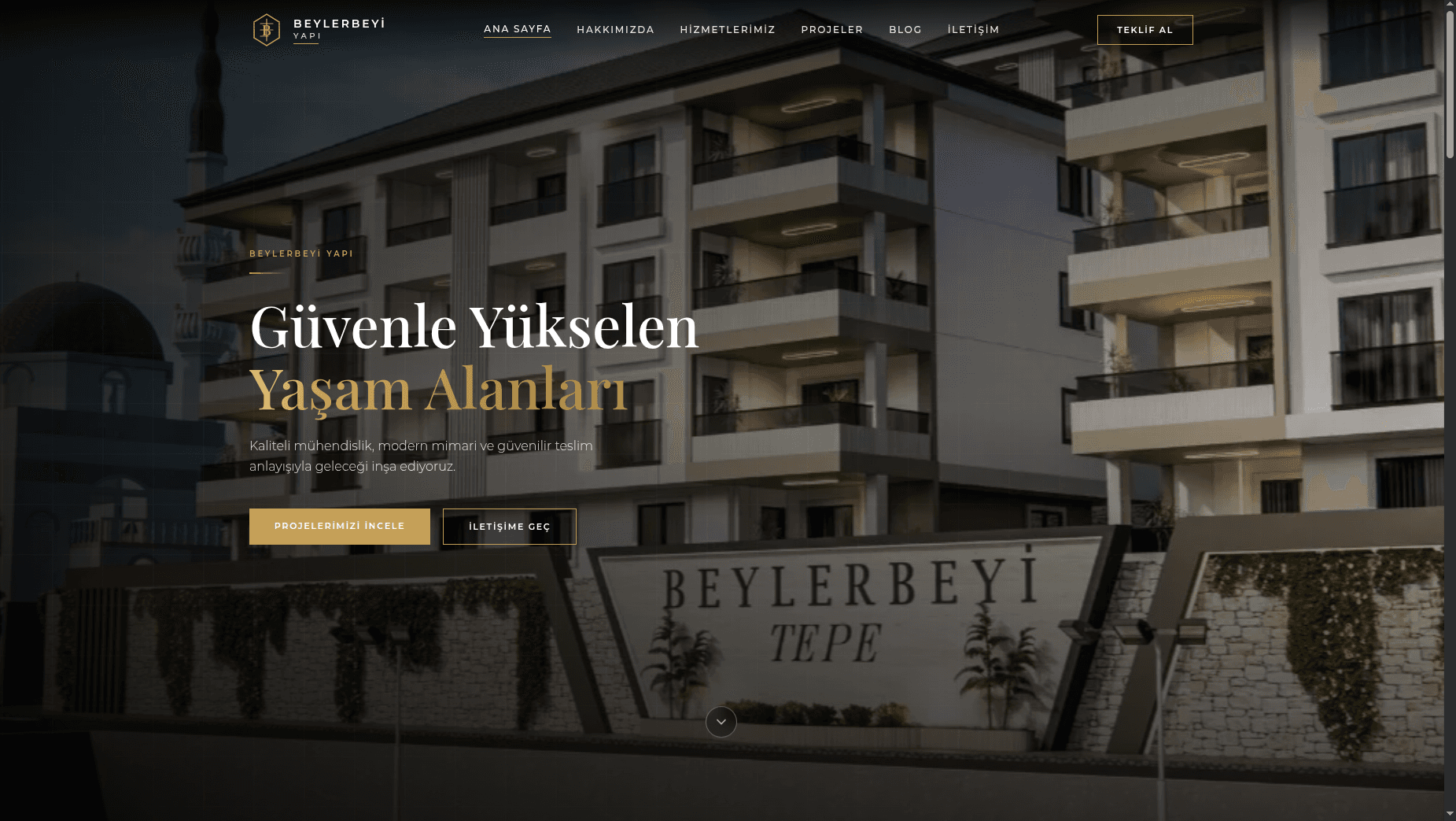Beylerbeyi Yapı ekran görüntüsü 1
